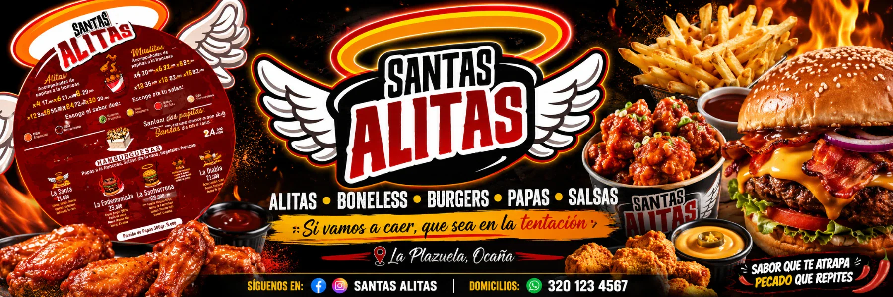 Santas Alitas