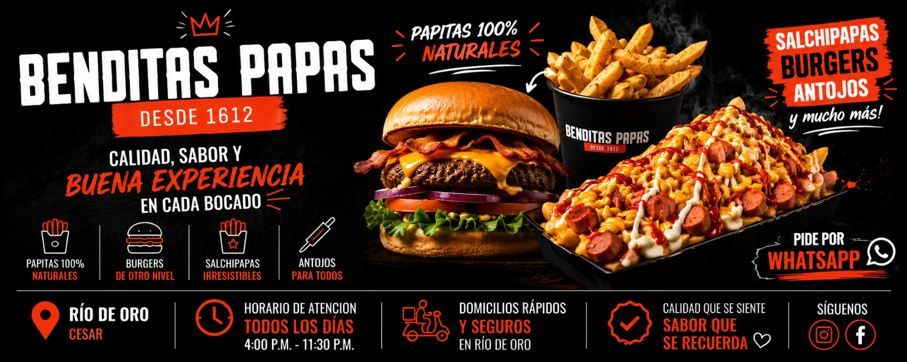 Benditas Papas-Rio de Oro