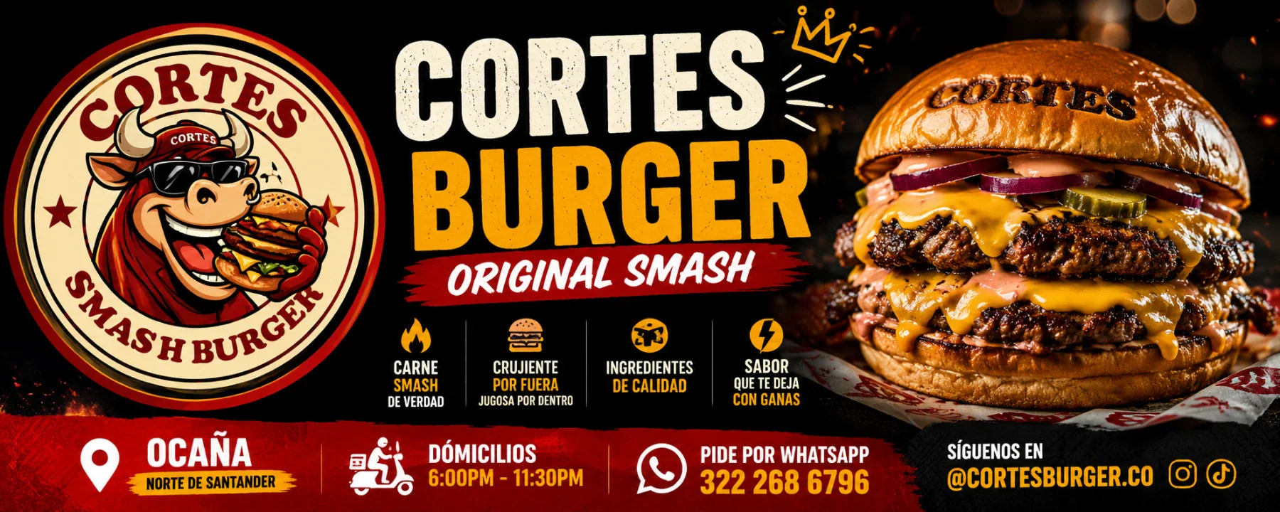 CORTES BURGER | SMASHBURGER